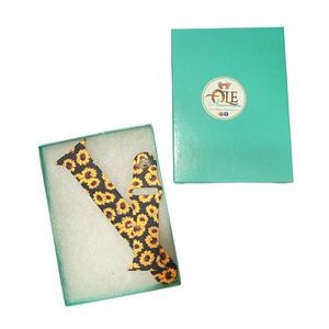 Sunflower apple watch band